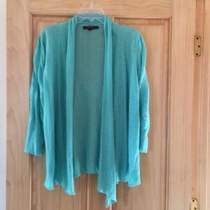 Beautiful Aqua Summer Weight Cardigan